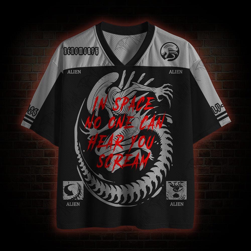 No One Can Hear You Scream Mesh Jersey