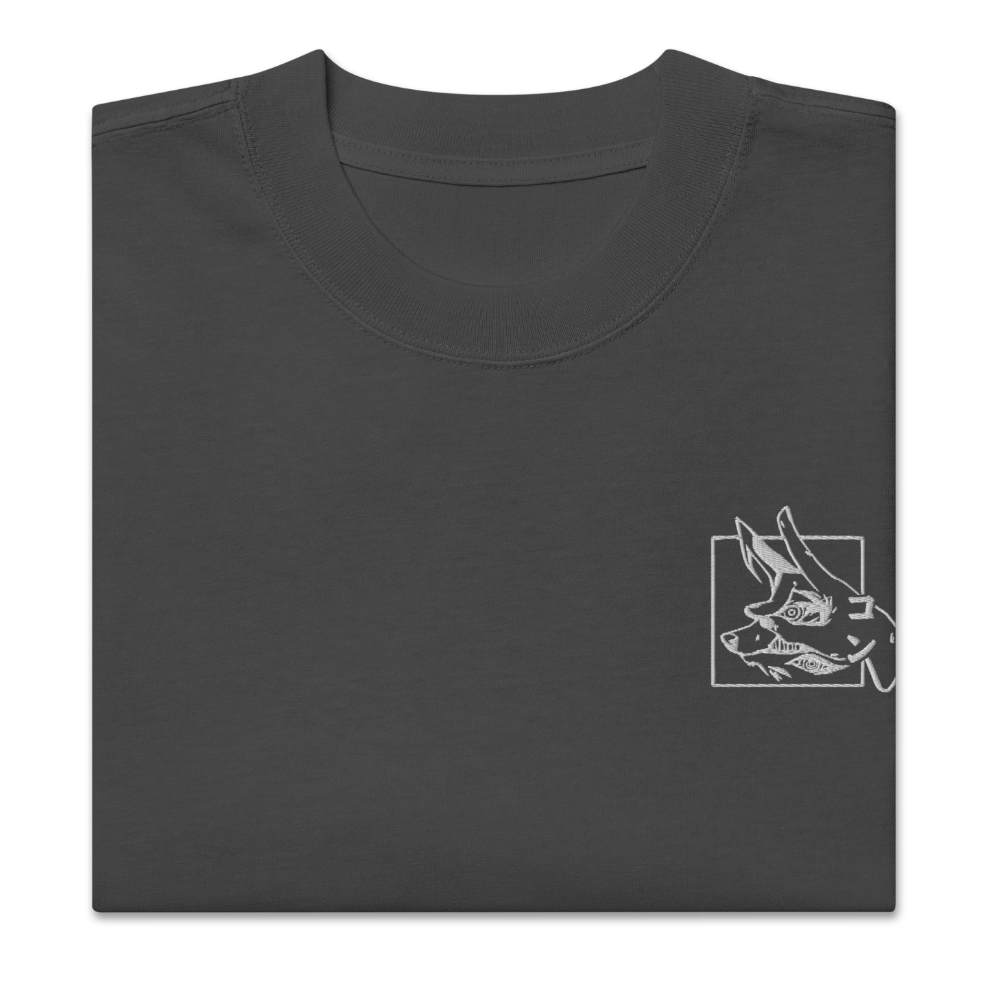 KON (Embroidery ) - Oversized Heavy Tee