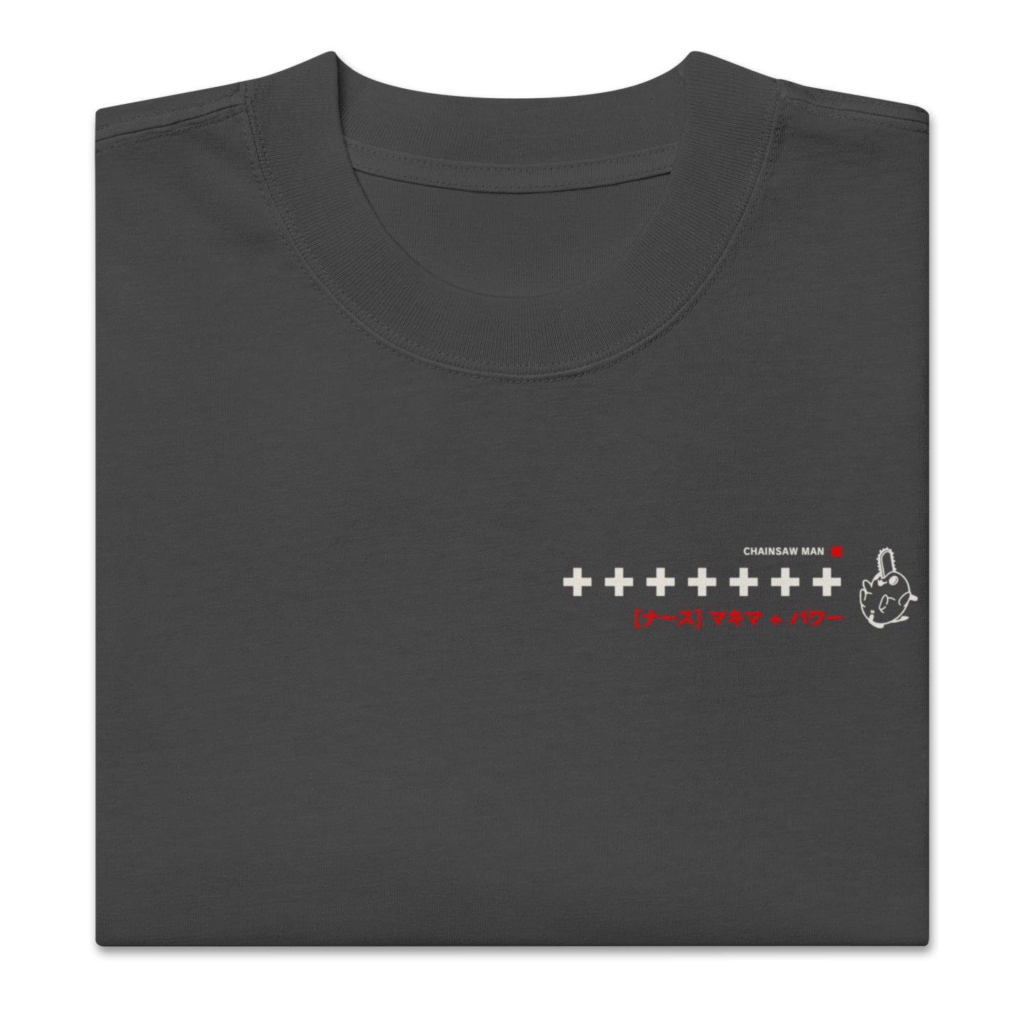 Makima + Power (Re:2) - Oversized Heavy Tee