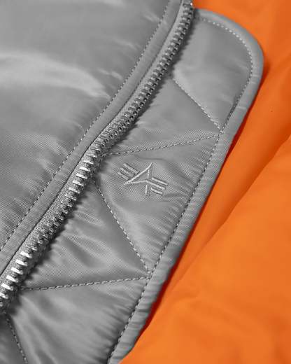 Patta x Alpha Industries MA-1 Celebration Jacket (Silver/Orange)