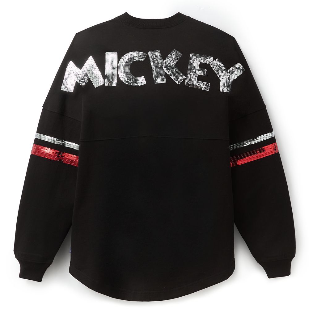 Mickey Mouse Sequin Spirit Jersey for Adults