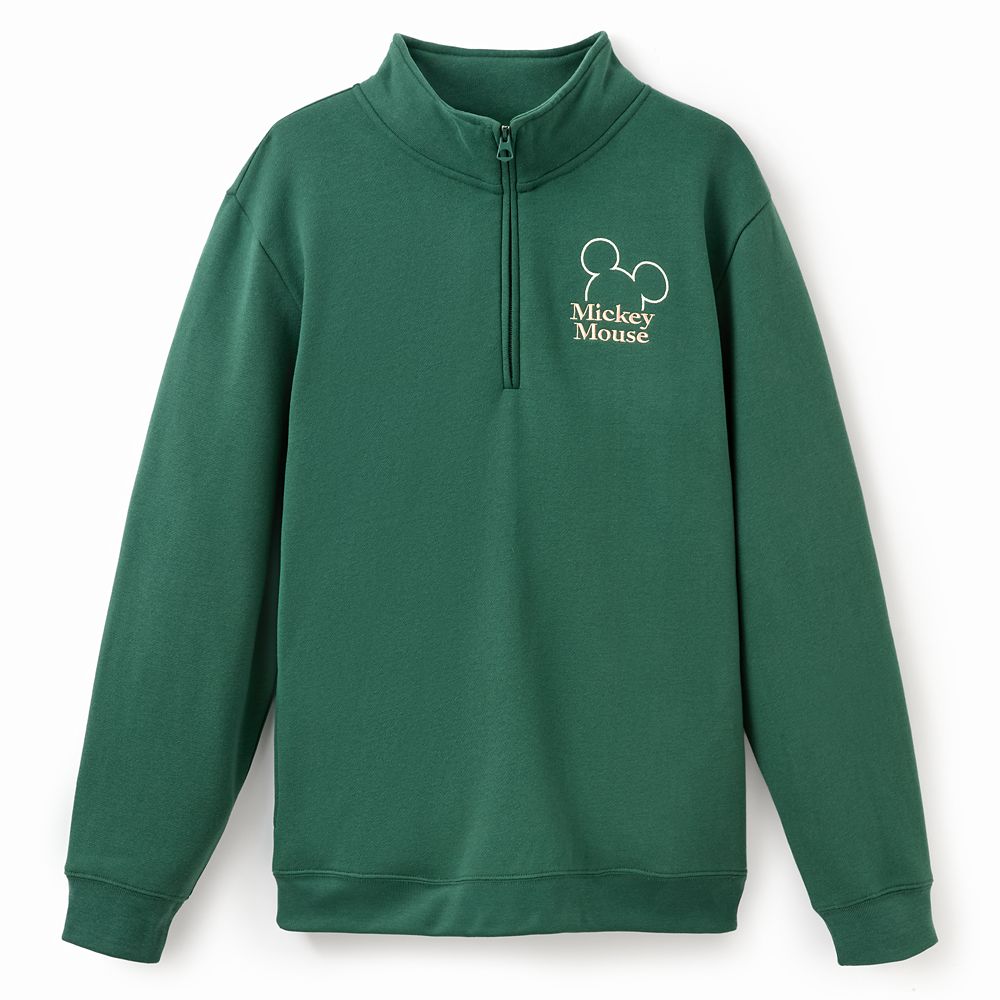 Mickey Mouse 1/4 Zip Pullover for Adults – Exclusive