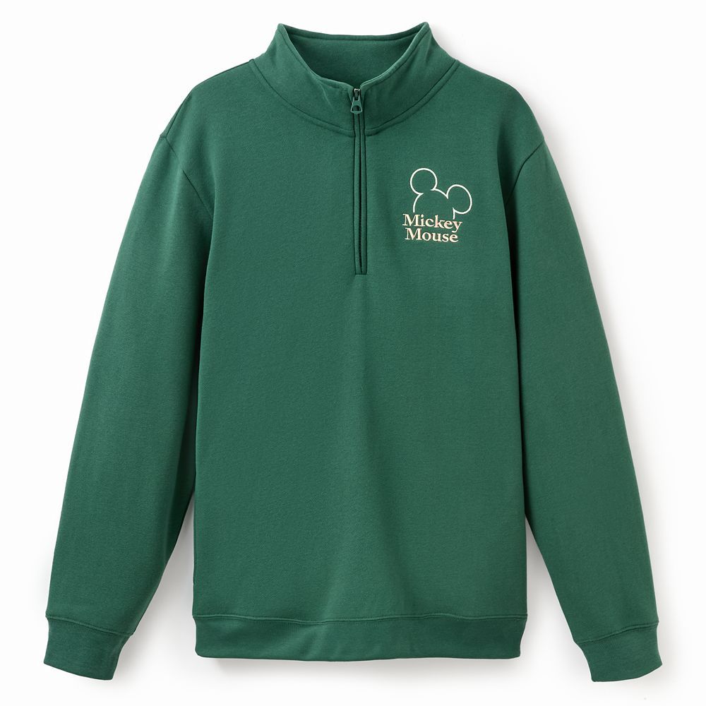 Mickey Mouse 1/4 Zip Pullover for Adults – Exclusive