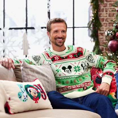 Mickey Mouse and Friends Holiday Sweater for Adults