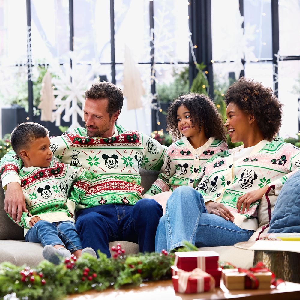 Mickey Mouse and Friends Holiday Sweater for Adults