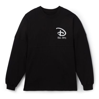 Walt Disney World Logo Spirit Jersey for Adults – Black