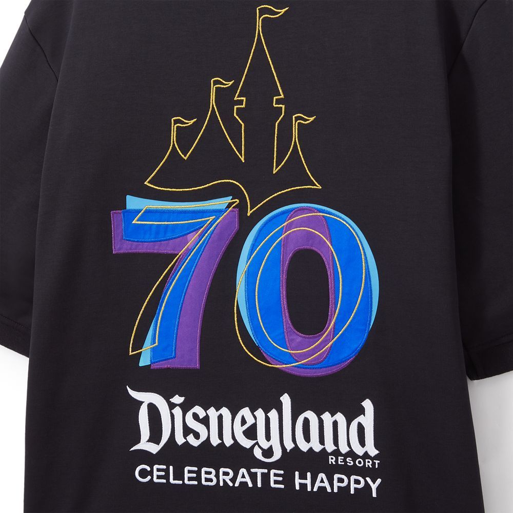 Disneyland 70th Anniversary Baseball Shirt for Adults