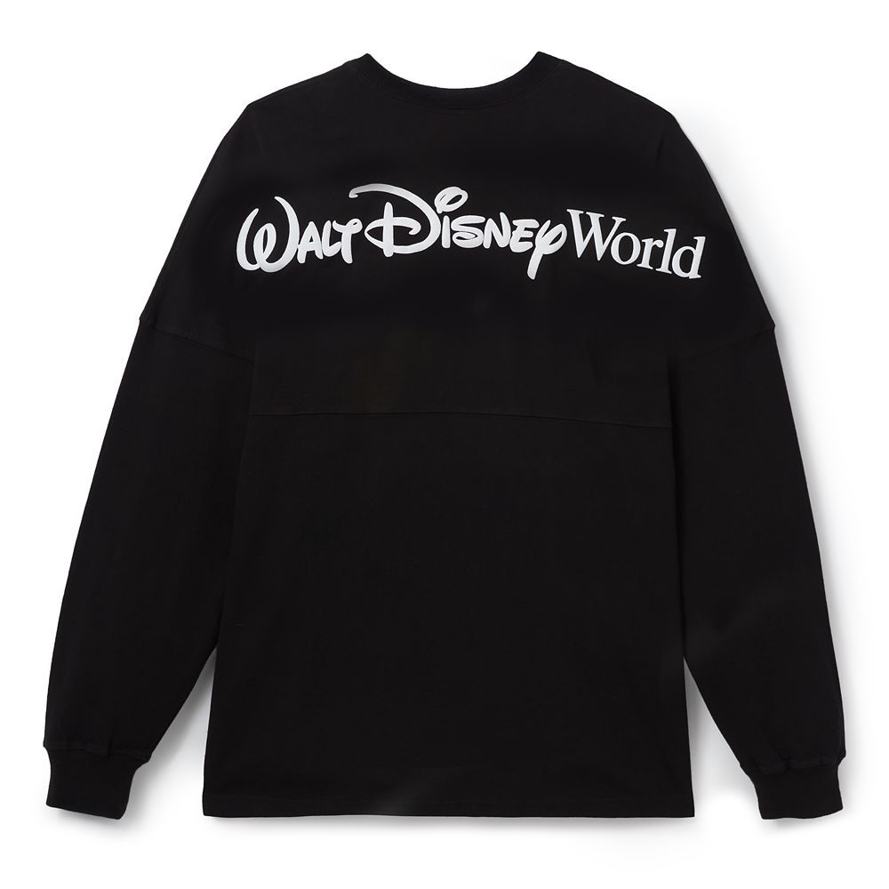 Walt Disney World Logo Spirit Jersey for Adults – Black