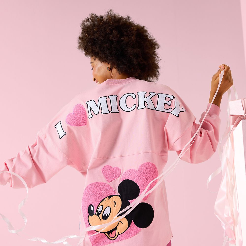 Mickey Mouse Valentine's Day Spirit Jersey for Adults