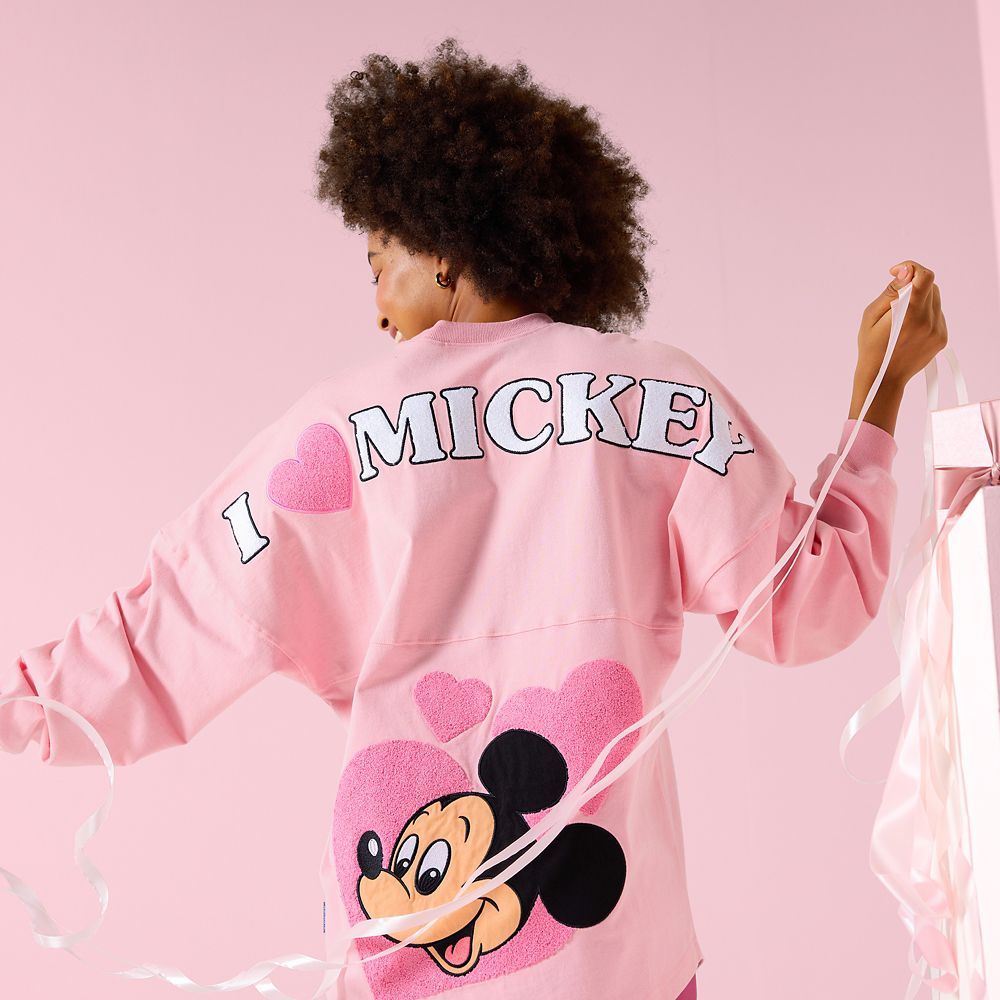 Mickey Mouse Valentine's Day Spirit Jersey for Adults