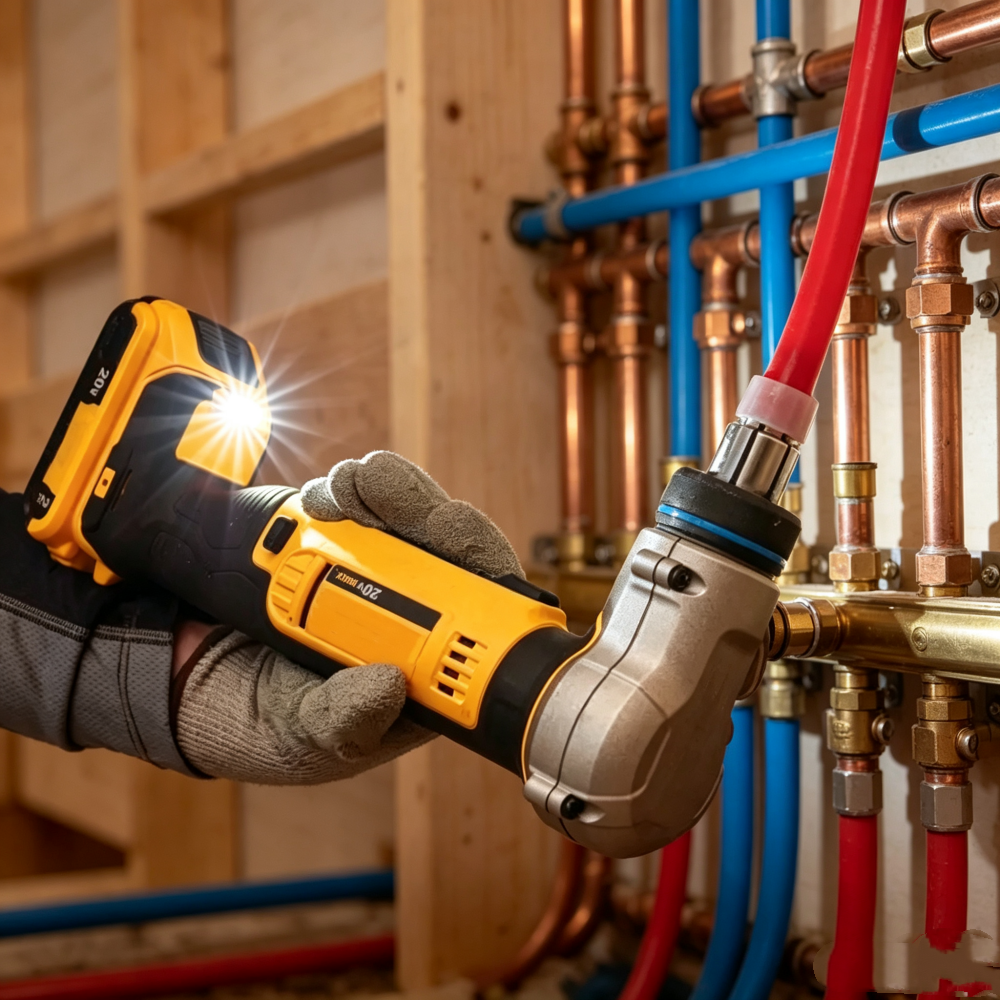 Cordless Copper Expansion Tool Kit – Fast, Precise & Multi-Size Swaging