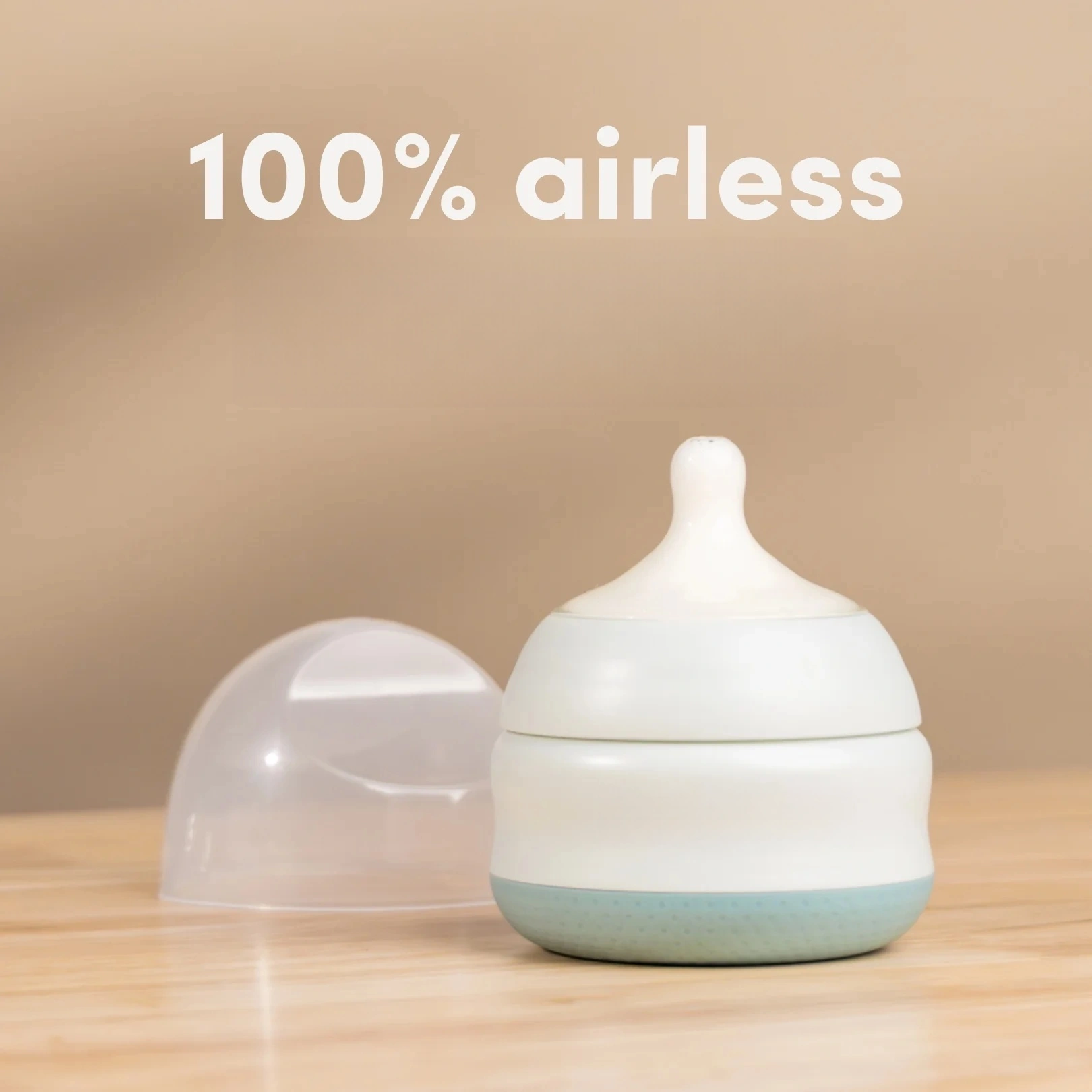 Hands-free anti-colic baby bottle