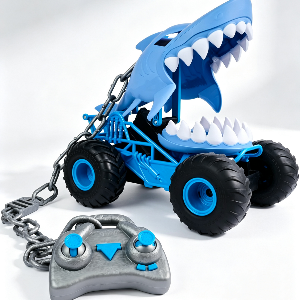 Interactive Chomping Monster RC Truck – Wild Spins, Wheelies & Beast Mode Fun