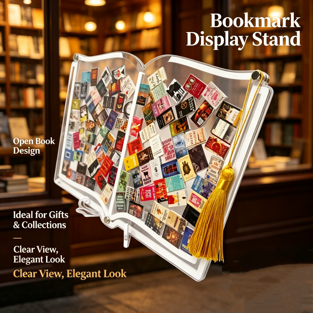 Acrylic Shadow Box Book Display Case
