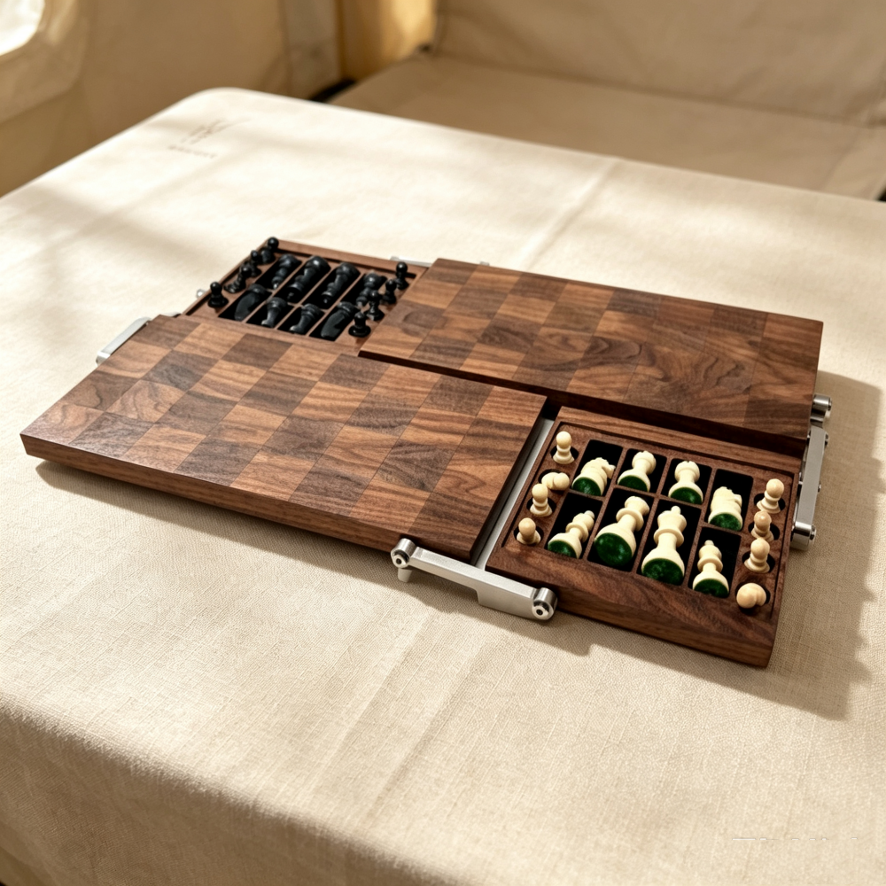 Innovative Folding Chess Board – Unique Design for Modern Homes