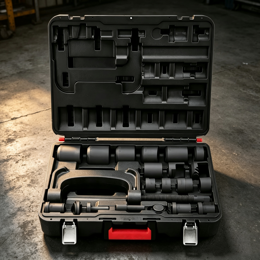 Heavy-Duty Ball Joint Press Tool Set – Professional Steel Repair Kit