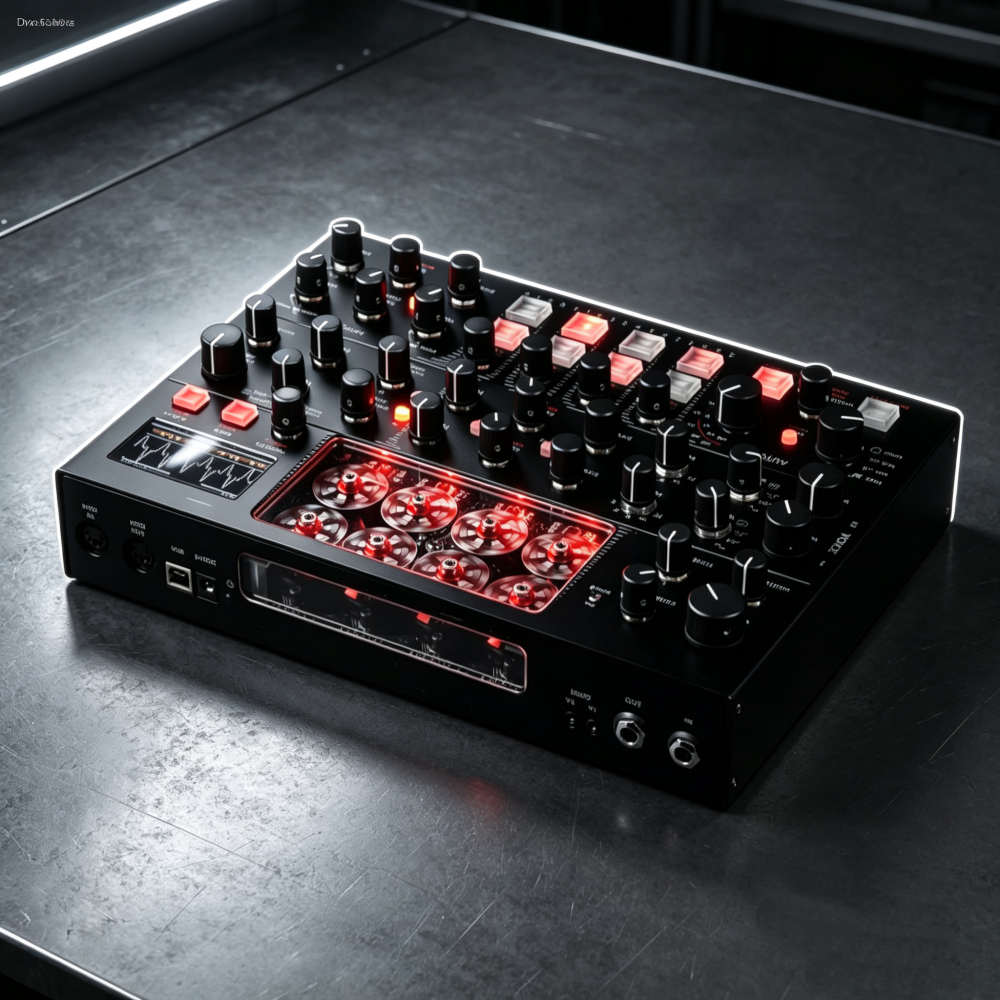 Desktop Analog Synthesizer – Create Unique Sounds with Mechanical-Inspired Innovation