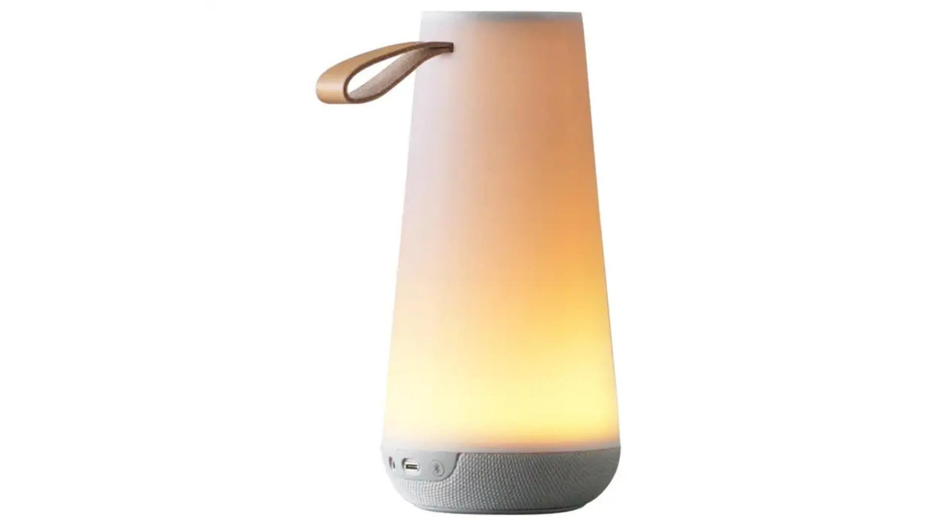 Portable Mini Sound Lantern – 360° Bluetooth Speaker with Warm Dim LED
