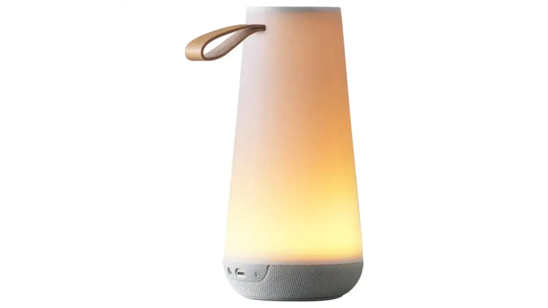 Portable Mini Sound Lantern – 360° Bluetooth Speaker with Warm Dim LED