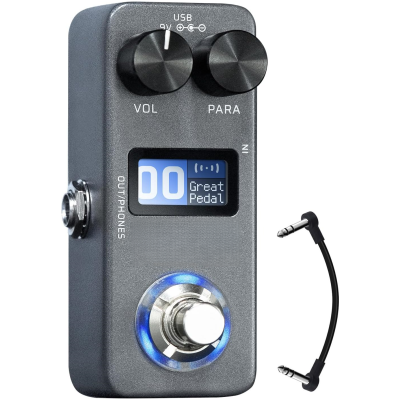 Compact Multi-Effects Guitar Pedal – Endless Tones & Instant Creativity