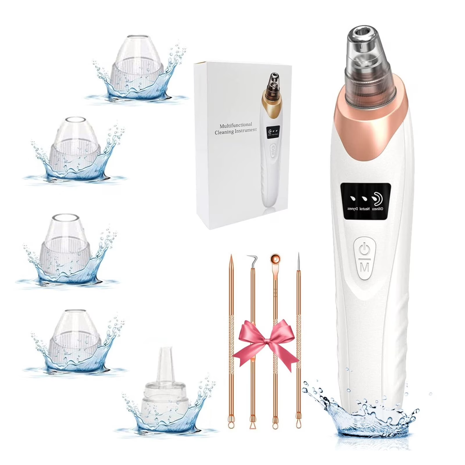 🧖‍♀️ USB Rechargeable Pore Vacuum Blackhead Remover