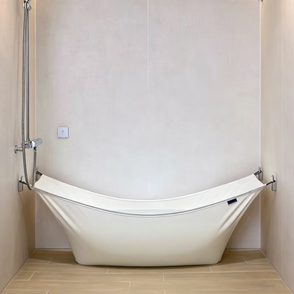 Detachable fabric bathtub "bath platform"