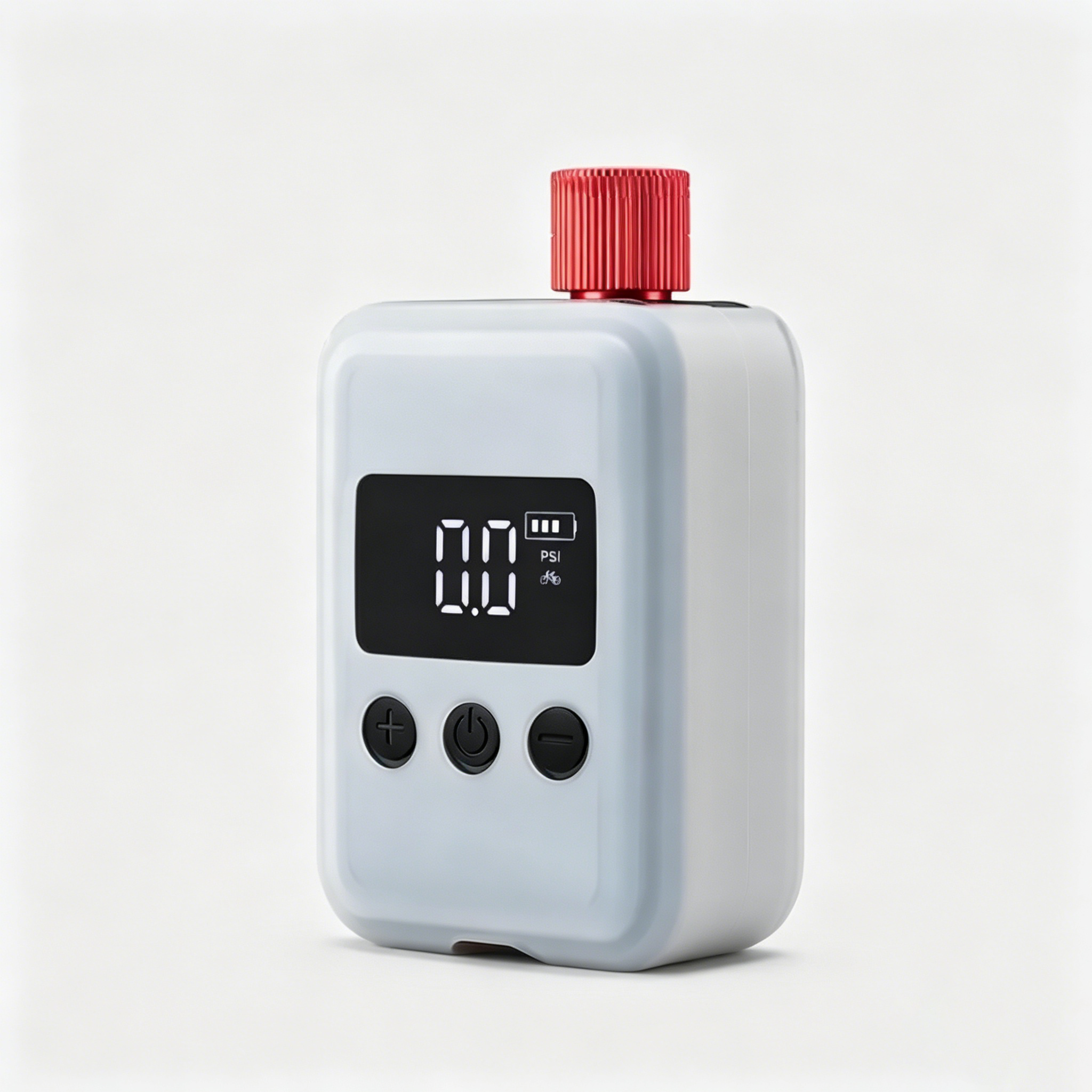 Miniature electric bicycle air pump
