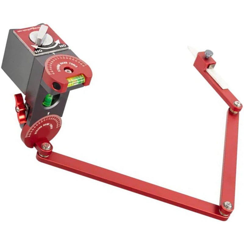 Pipe Center Finder & Marker – Adjustable Dial Bubble Protractor for 1.5" to 12" Pipes 
