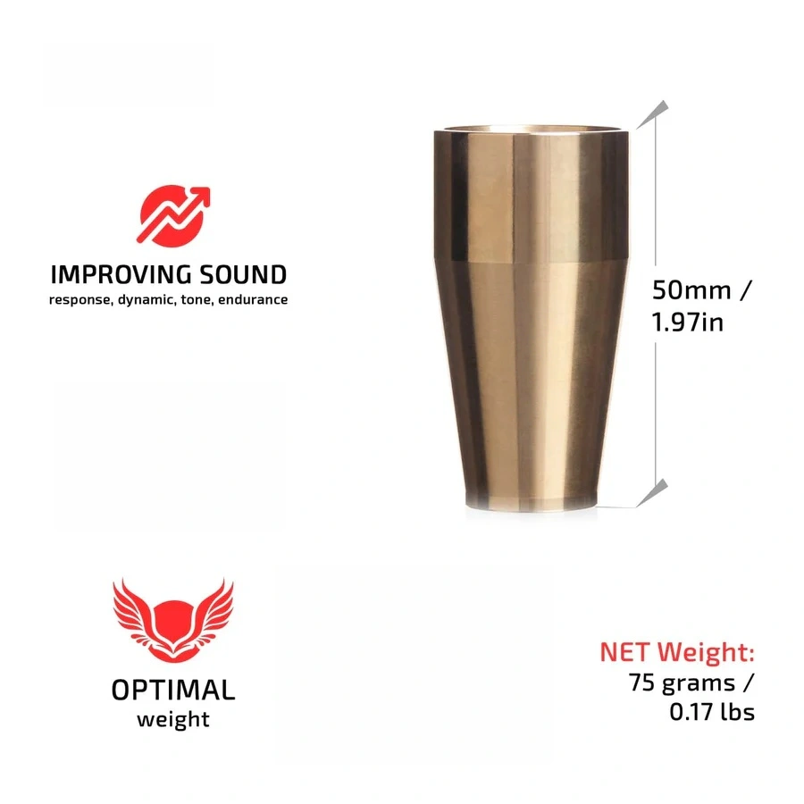 Extra Light Trumpet Mouthpiece Booster – Rich Sound, Professional Grade, Multiple Finishes