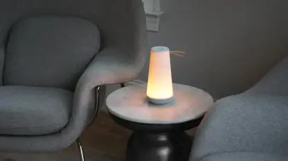 Portable Mini Sound Lantern – 360° Bluetooth Speaker with Warm Dim LED