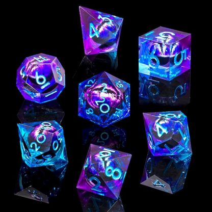 Dungeons & Dragons themed dice, different designs available