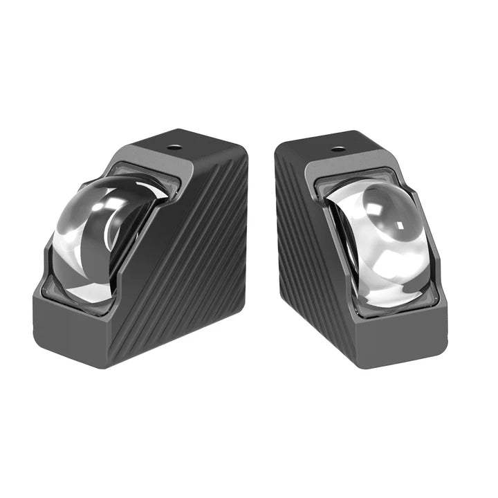 Mini grille 45-degree angle lights