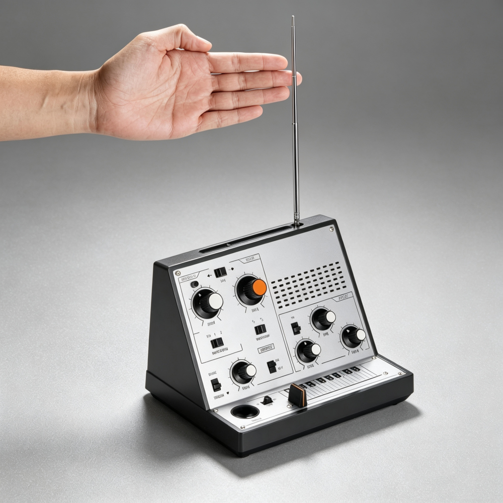 Portable Touch-Sensitive Synthesizer with Retro Analog Sound & Effects