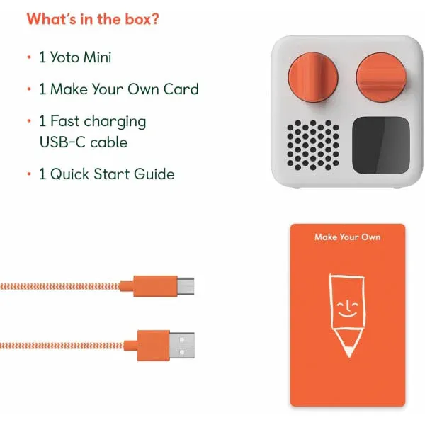 Kids Screen-Free Bluetooth Audio Player