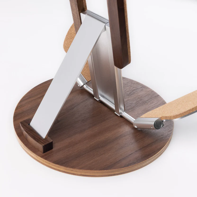 Foldable Wooden Guitar Stand : Universal Fit + Travel Ready