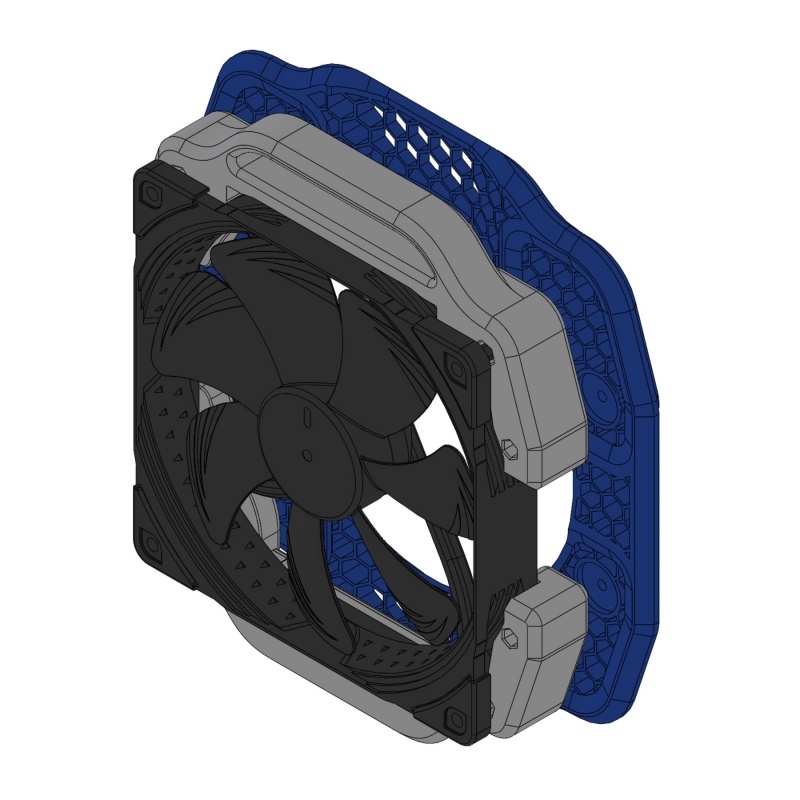 Magnetic Rooftop Tent Fan Mount System