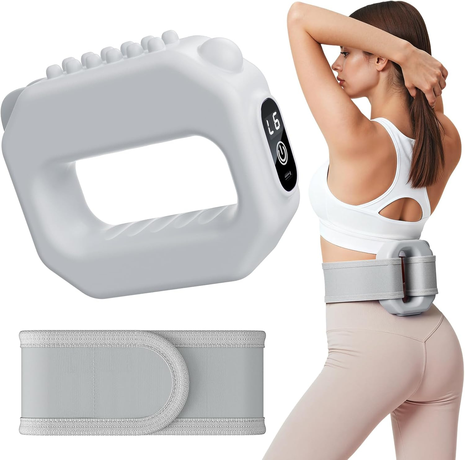Lymphatic drainage vibrating plate