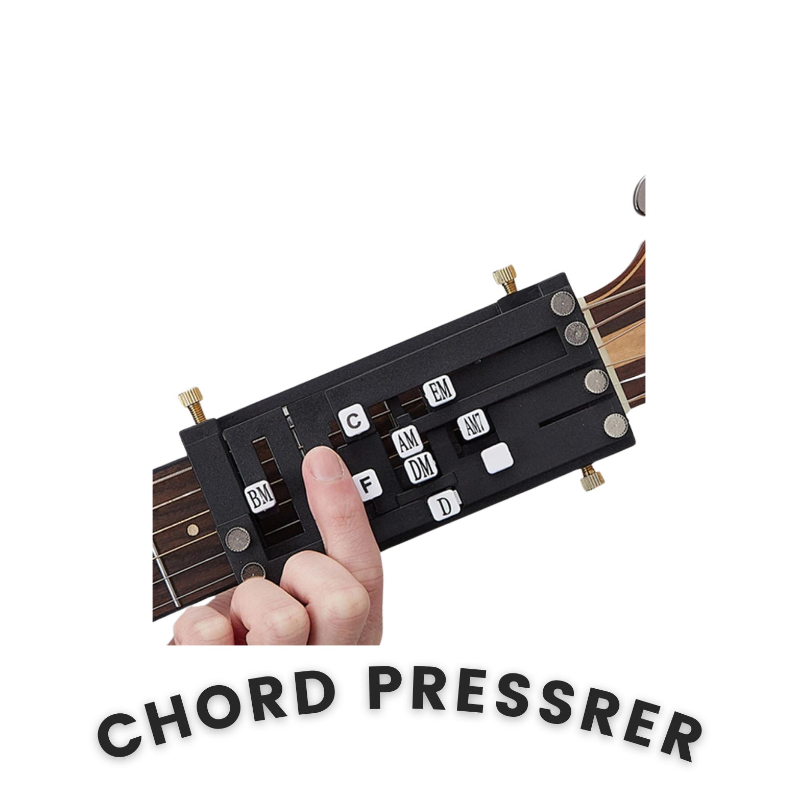 Guitar Chord Presser – Beginner Tool for Clean Chord Playing