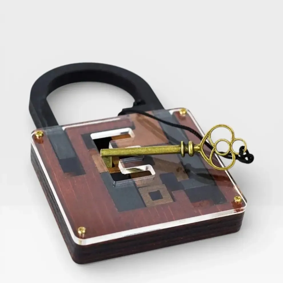 High-difficulty lock puzzle game