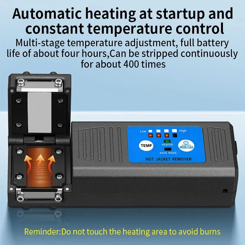 Fiber optic tools, 1-48 core hot stripping wire