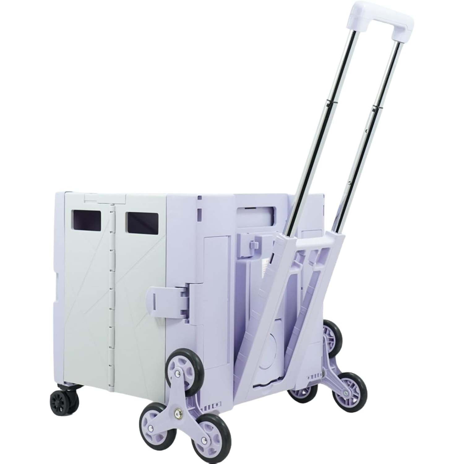 Folding Car for Home, Foldable, Durable, Climbing Building Shopping Cart, Large Capacity