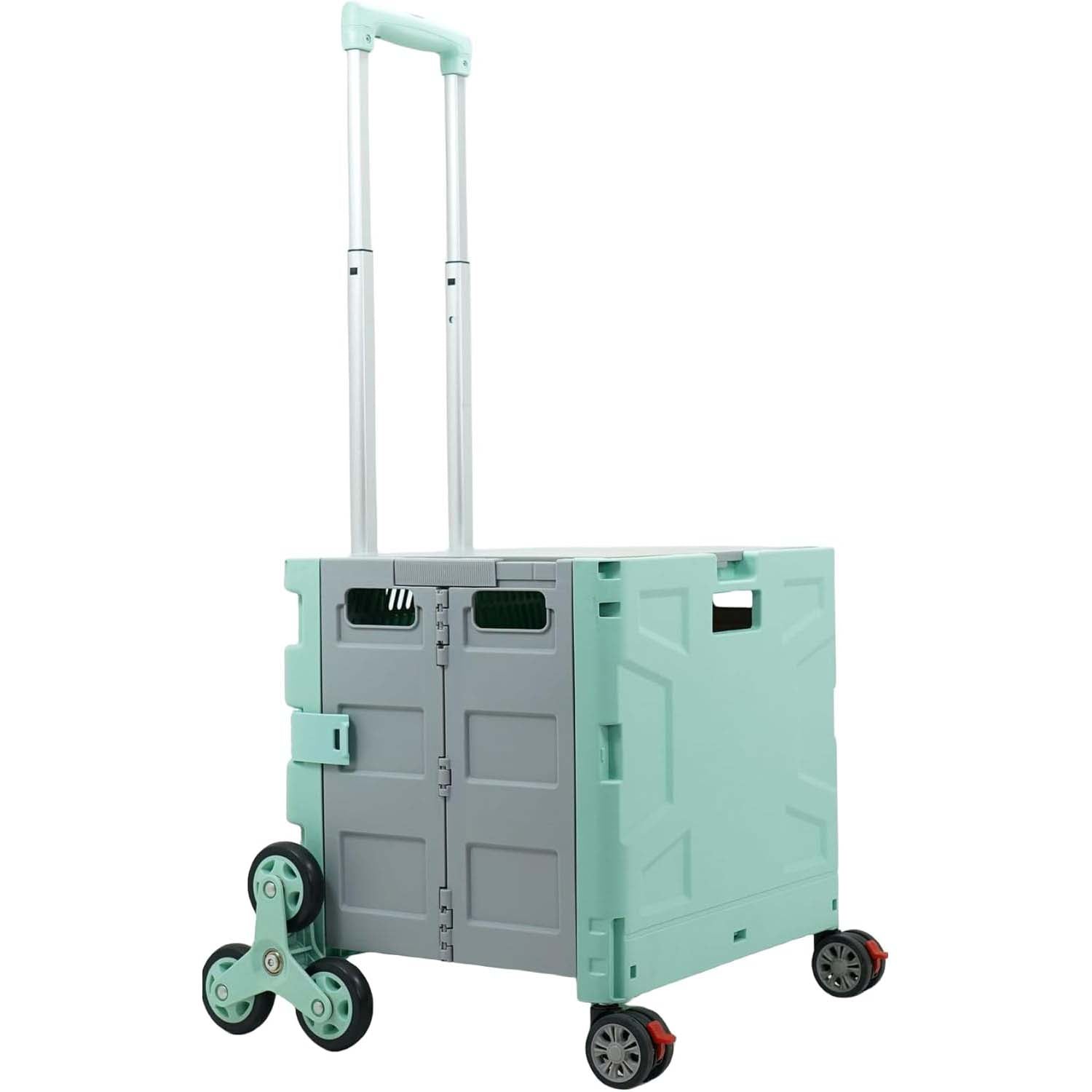 Folding Car for Home, Foldable, Durable, Climbing Building Shopping Cart, Large Capacity