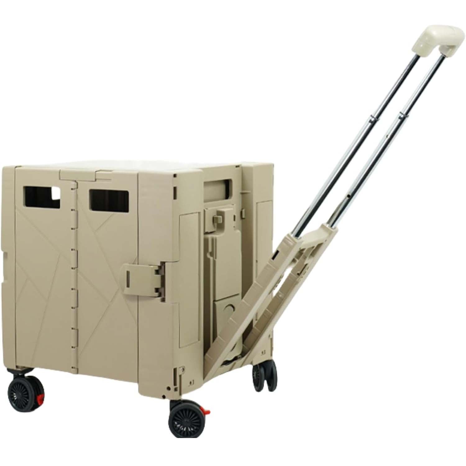 Folding Car for Home, Foldable, Durable, Climbing Building Shopping Cart, Large Capacity