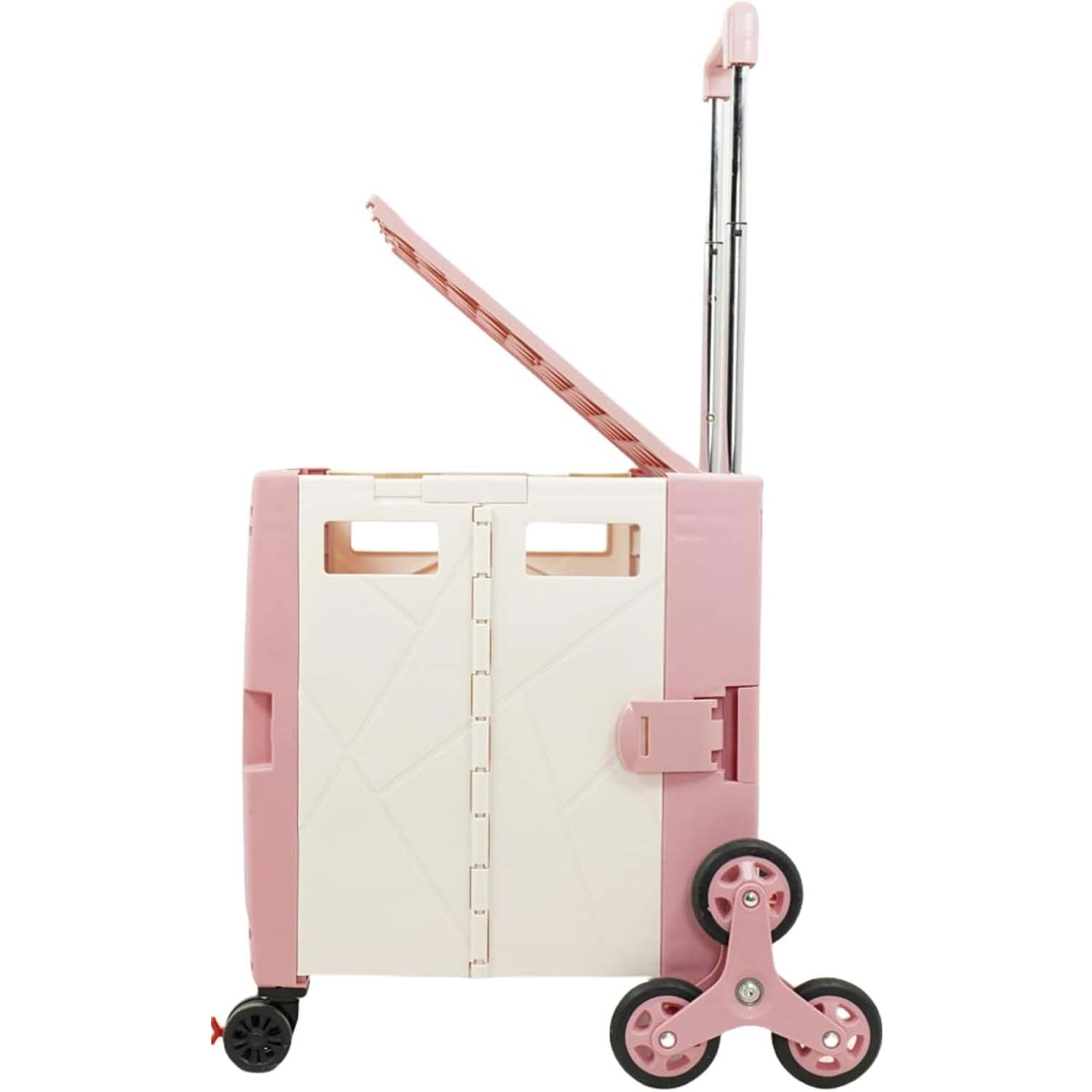 Folding Car for Home, Foldable, Durable, Climbing Building Shopping Cart, Large Capacity