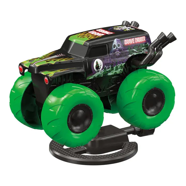 Monster Truck Sprinkler – Grave Digger | 360° Wild Spinning Water Action