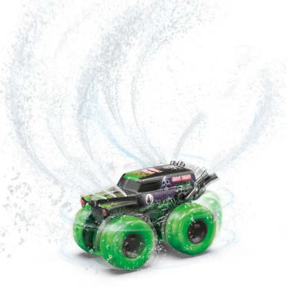 Monster Truck Sprinkler – Grave Digger | 360° Wild Spinning Water Action
