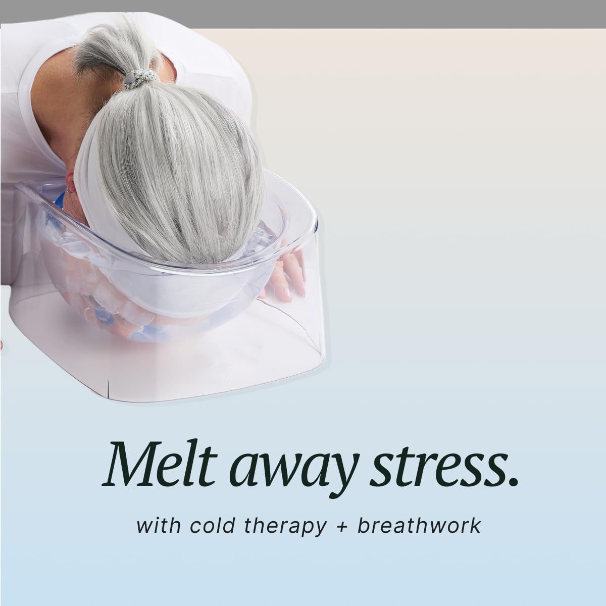 Facial Ice Bath Bowl – Cold Plunge for Skincare & Relaxation