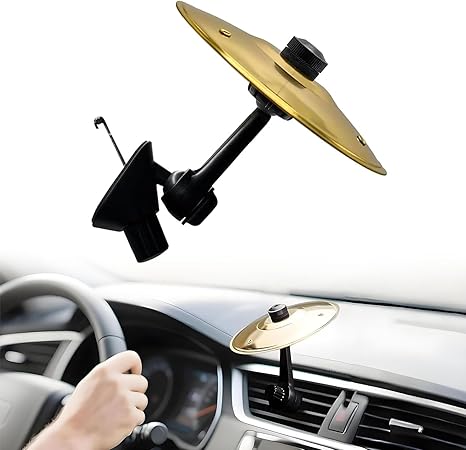 Mini Drum Crash Cymbal For Car Vent