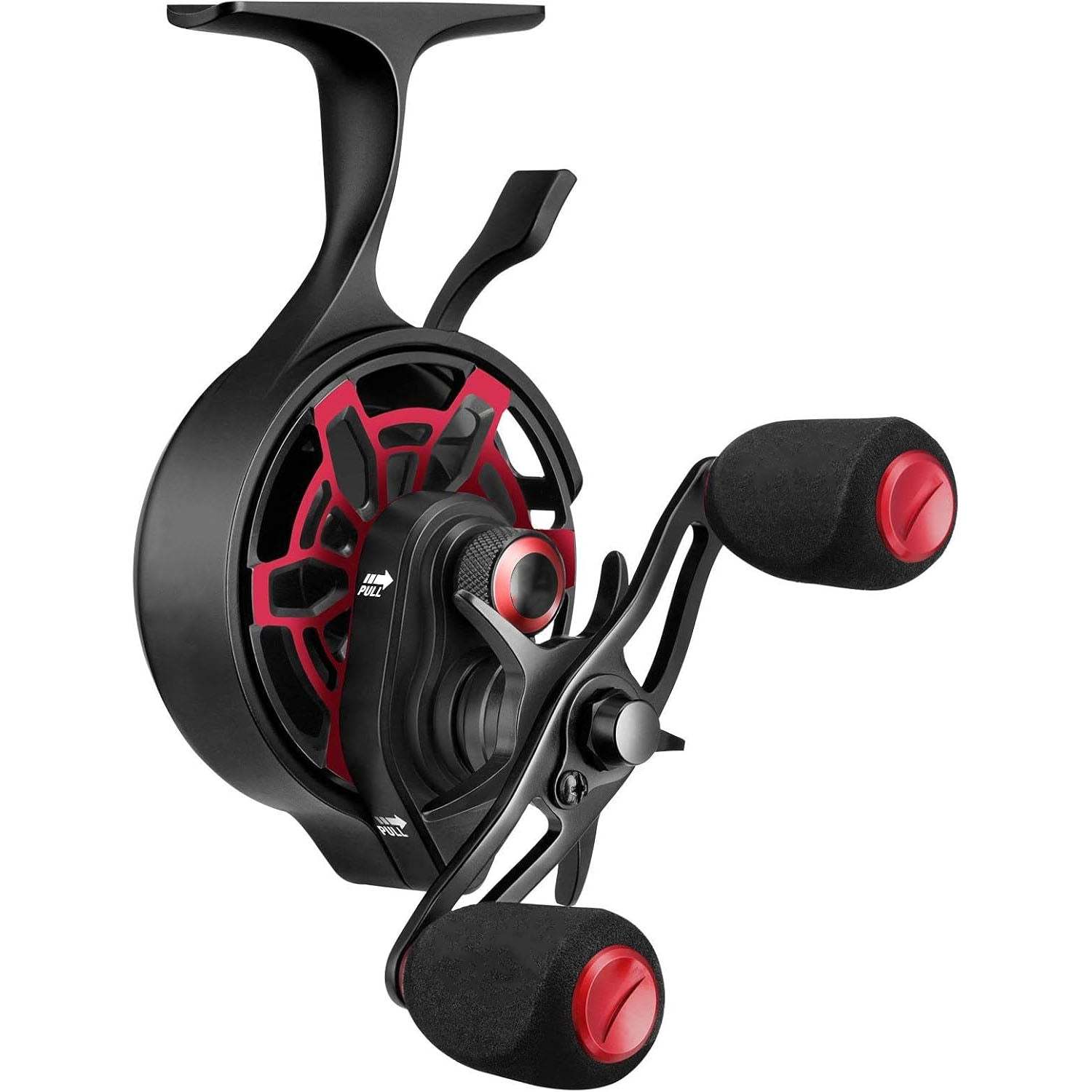 Inline Ice Fishing Reel with Magnetic Drop System