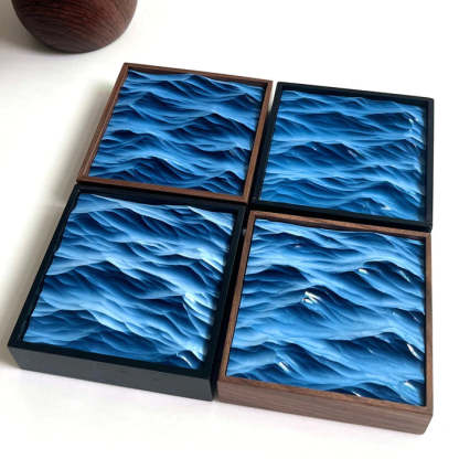 Ocean plaster decorative sideboard desktop ornament
